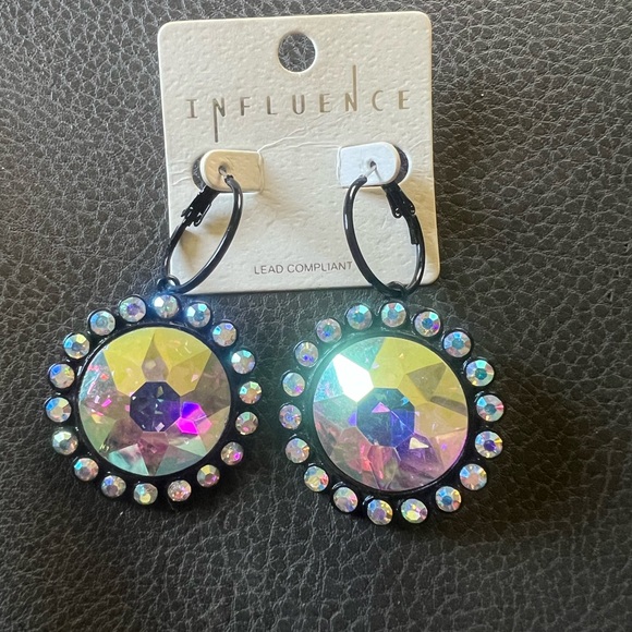 Jewelry - Influence Iridescent Hoop Earrings